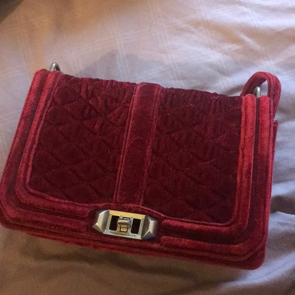 rebecca minkoff velvet bag